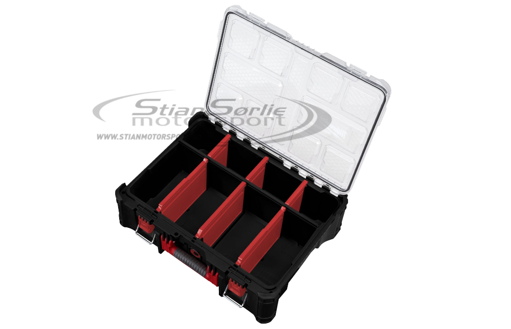 Oppbevarings boks dyp Milwaukee Packout, Innvendige mål 139x457x305 - Bilde 2