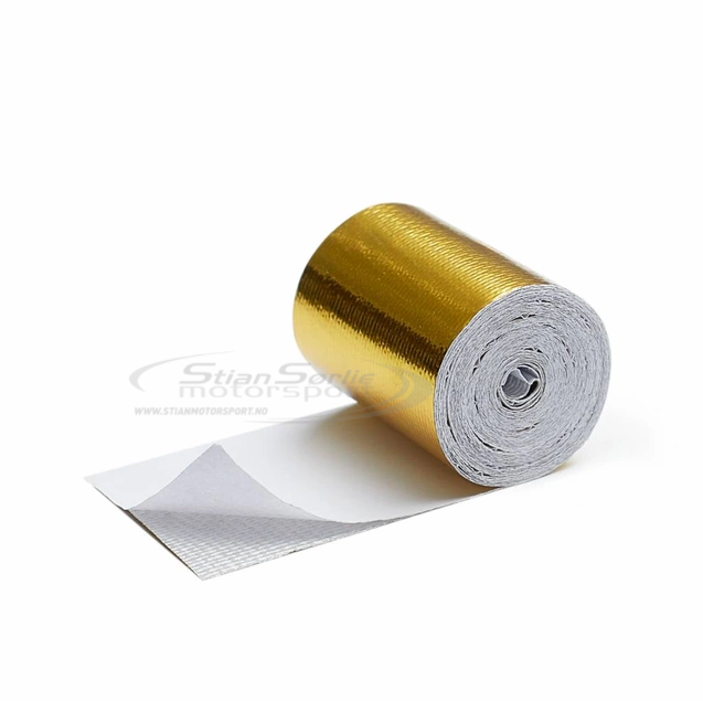 Varmebeskyttende tape, 50mm x 10m, Gull