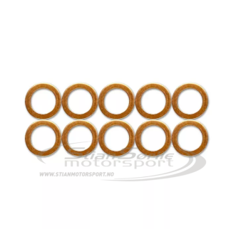 Kobling Bremser Reservedel Skive AN03 og M10 (10mm), Kobber, Pakke à 10stk