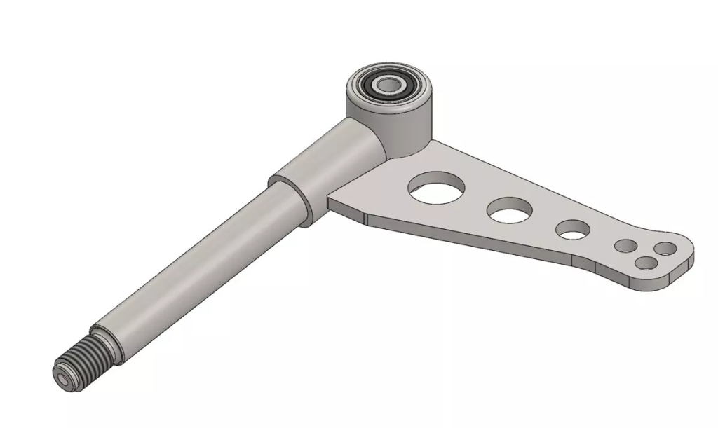 Spindel Falcon 950 og Parolin 950 10mm, Kort, 38mm, 17/30 Venstre