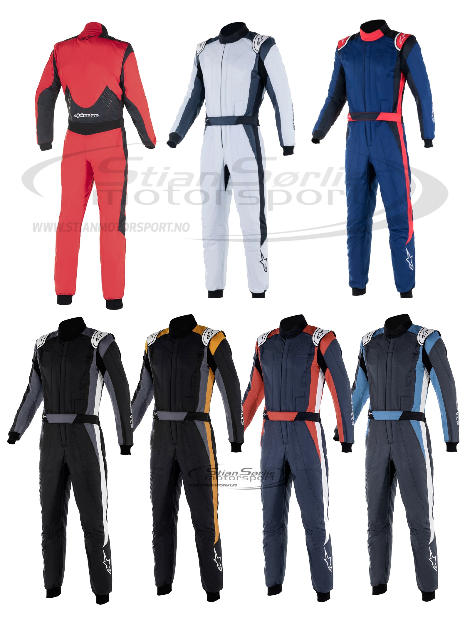 Kjøredress Alpinestars GP Pro Comp V2 FIA Godkjent