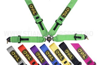 Bilbelte QSP 4-punkt, 3" Ikke FIA godkjent - Kun bestillingsvare