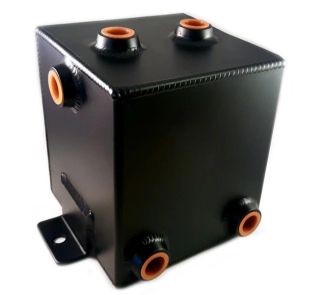 Bensin Catch Tank 1L SPD, 6 utganger, 6x AN08 Hungjenget - Bestillingsvare