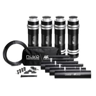 Luftjekk 90 Competition Nuke Komplett sett 4stk, 8 Bar/120psi - Bestillingsvare