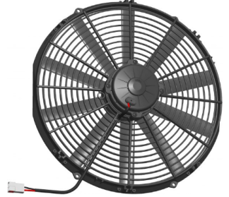 Vifte SPAL 16" VA18-BP71/LL-86A (414/385mm) Sug (24V)