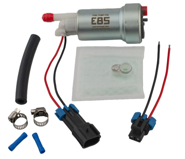 Bensinpumpe SPD 525 sølv for E85