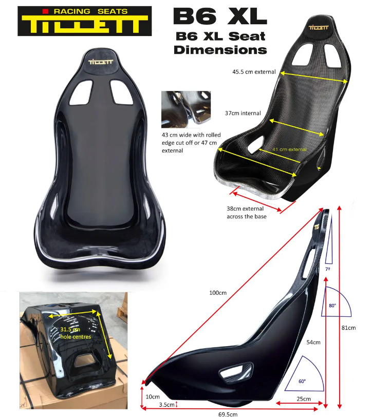 Stol Tillett B6XL, Ikke FIA Godkjent