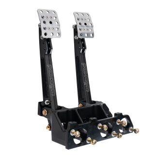 Pedalboks Wilwood 2-Pedal(Clutch og Brems), Pumper mot fører, Gulvmontert