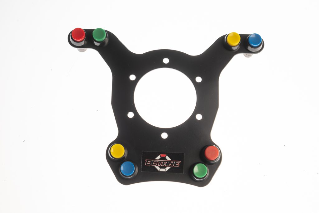 Rattknapp Octane m/ 8 knapper i Aluminium