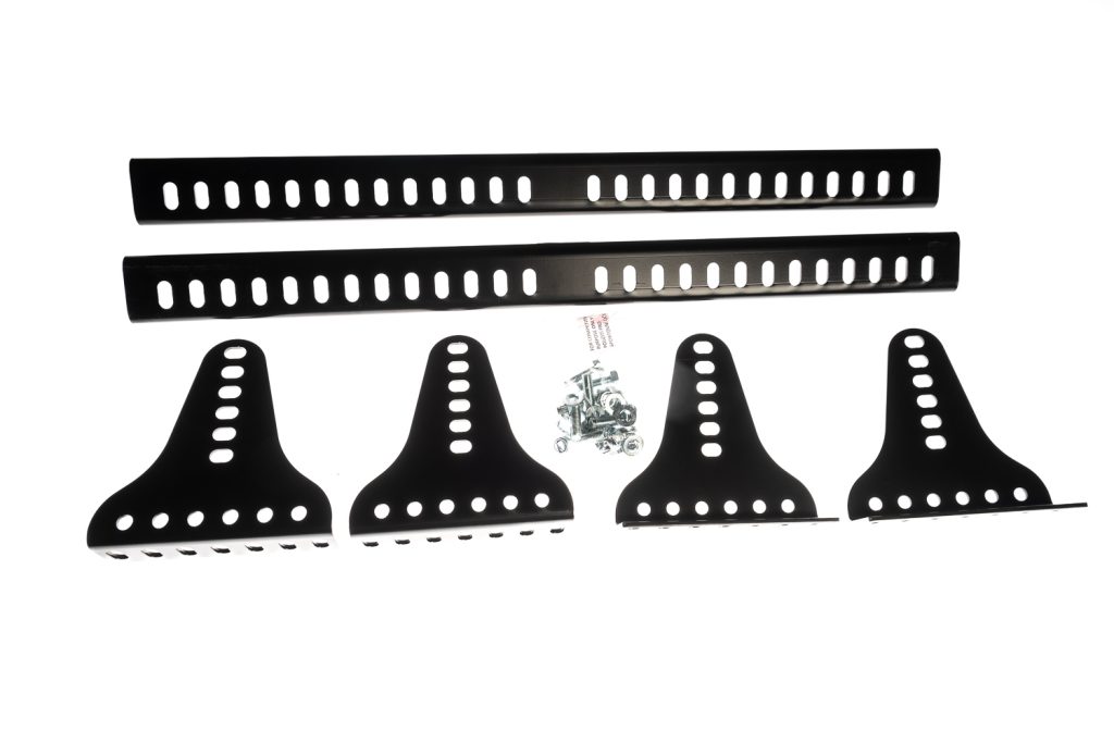 Stolfestebrakett Octane for justerbare stoler Sort, Stål L580mm