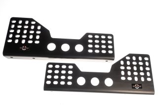 Stolfestebrakett Octane Aluminium, Sort L395mm