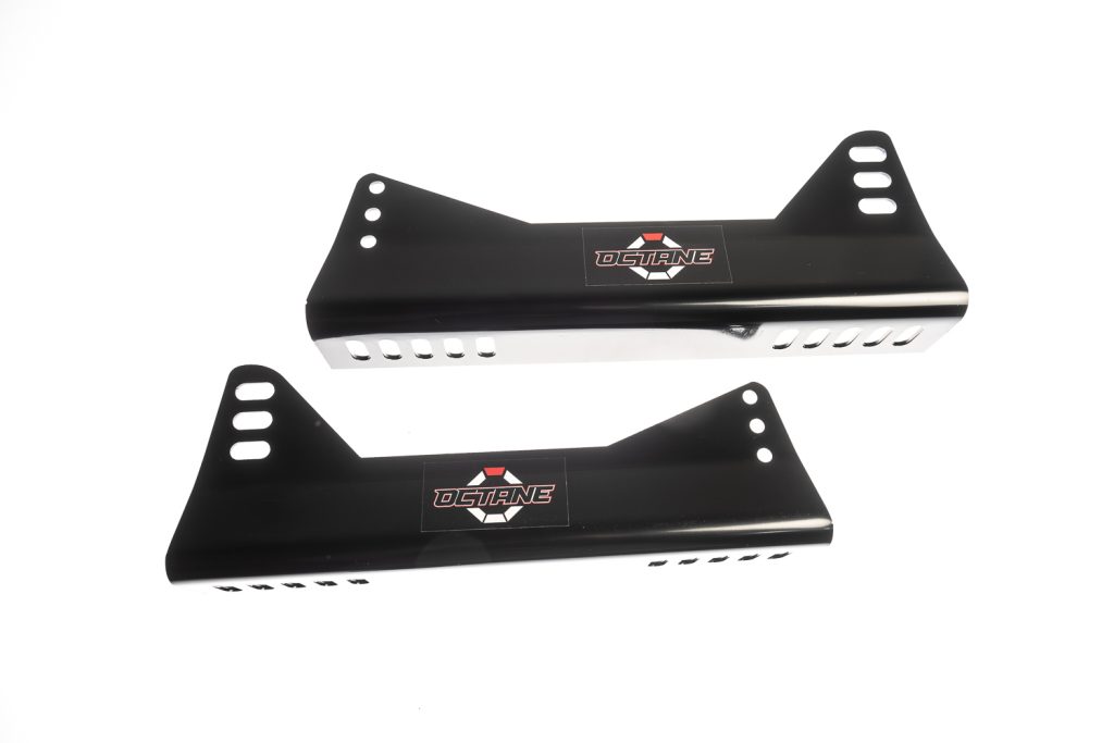 Stolfestebrakett Octane Sort, Stål L360mm