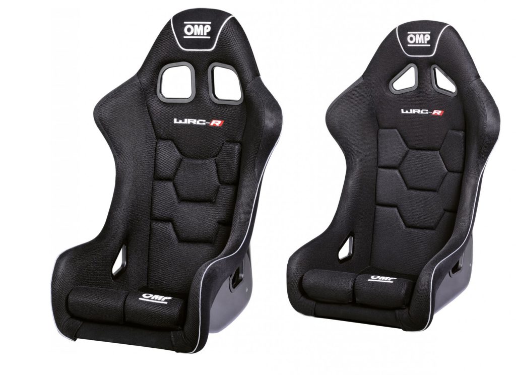 Stol OMP WRC-R FIA Sort Godkjent til 31.12.2030