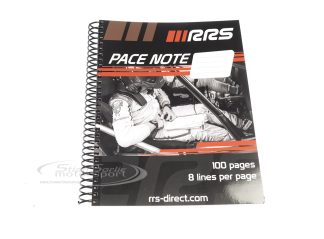 RRS Co-driver book (notebok)