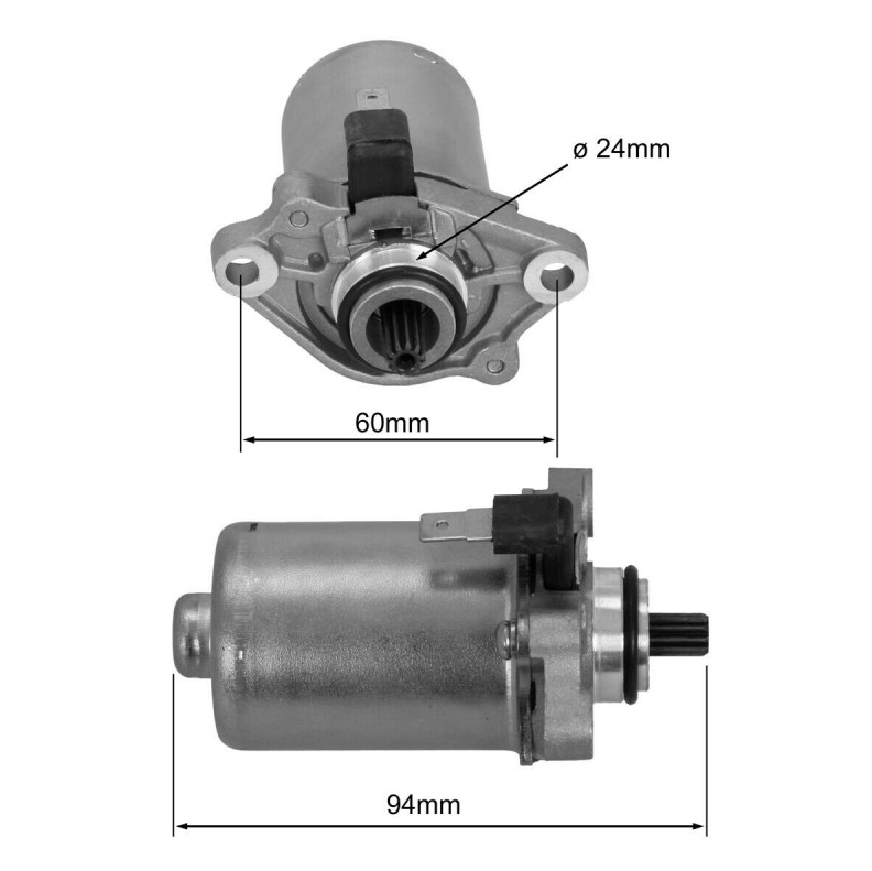 Starter JR60 GR3 og X30 Mini - Bestillingsvare