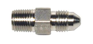 Wilwood kobling Han 1/8-27 NPT over til AN03(Han) - Bestillingsvare