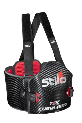 Ribbensbeskytter Stilo Carbon Curva 8870 rated CIK-FIA Godkjent - Bestillingsvare
