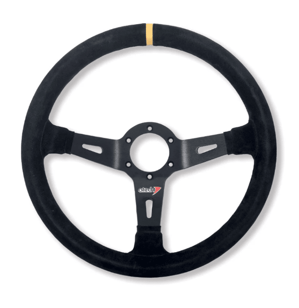 Ratt ATECH® 3-eket 350mm, 65mm, sort