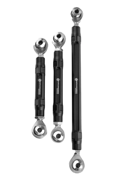 Kontrollarmer bak NP justerbare til BMW e9X/e8X, Sort - Bestillingsvare