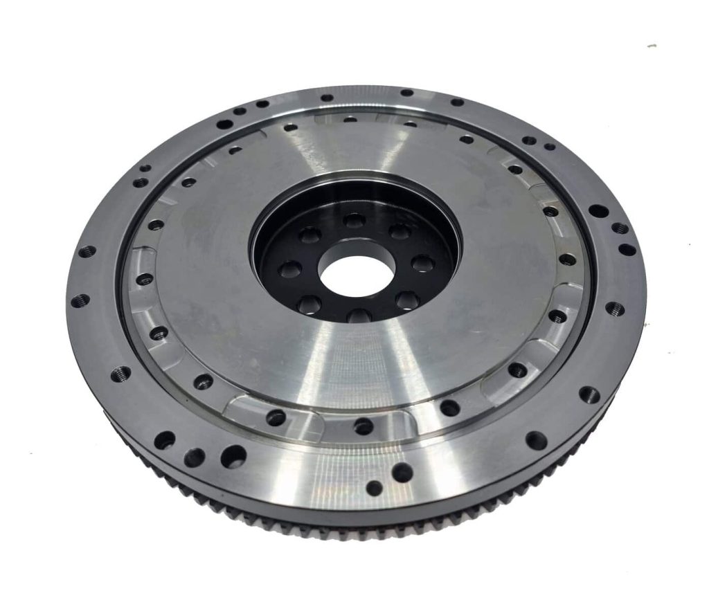 Svinghjul Tenaci modular 200mm Volvo hvitblokk med integrert startkrans - Bestillingsvare