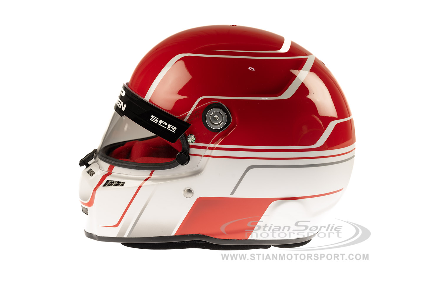 Hjelm Stilo ST5 CMR Stian Paulsen Design Snell Str S(55cm) - Rød - Bilde 4