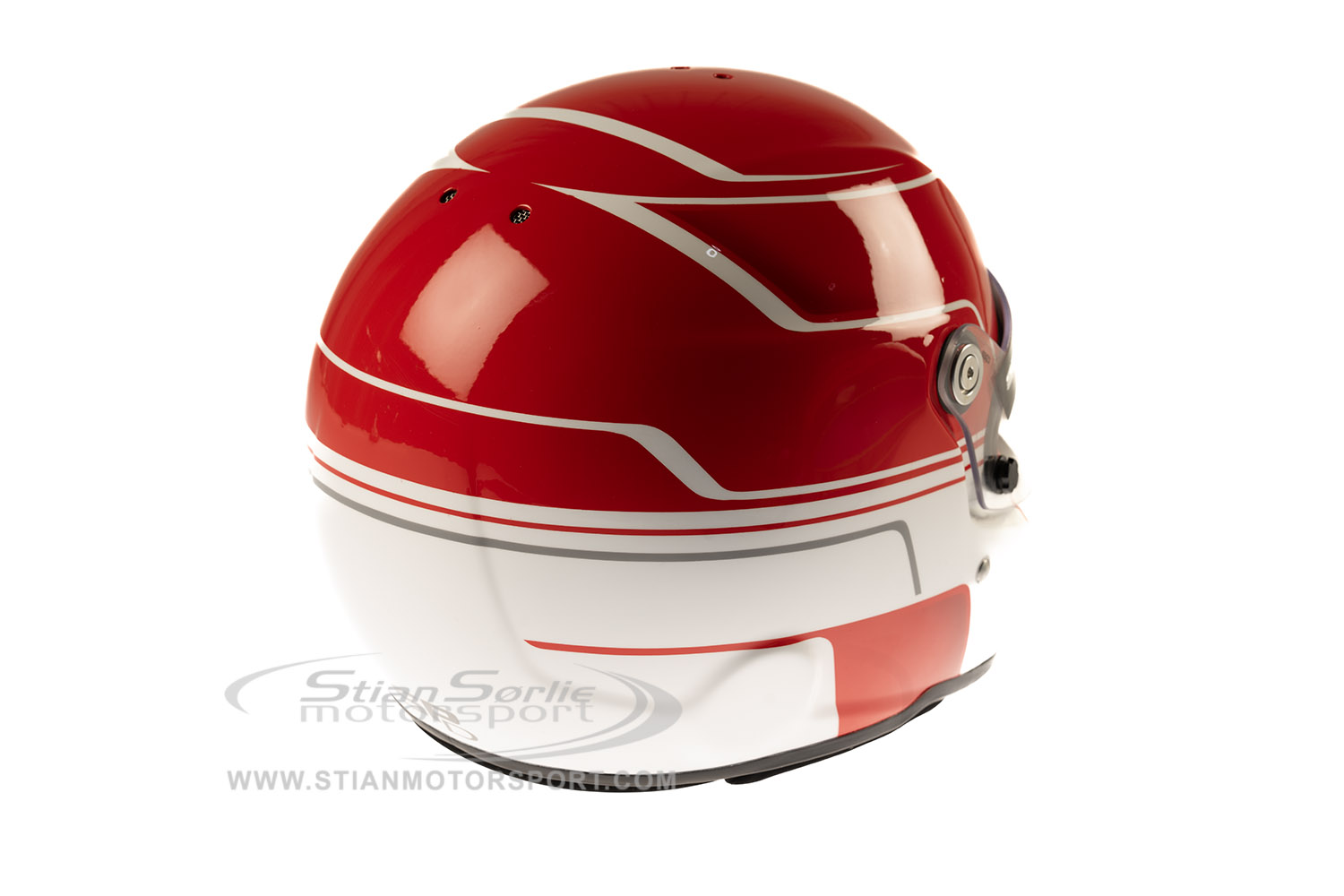 Hjelm Stilo ST5 CMR Stian Paulsen Design Snell Str S(55cm) - Rød - Bilde 6