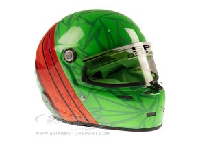 Hjelm Stilo ST5 CMR Stian Paulsen Design Snell Str M(57cm) - Grønn
