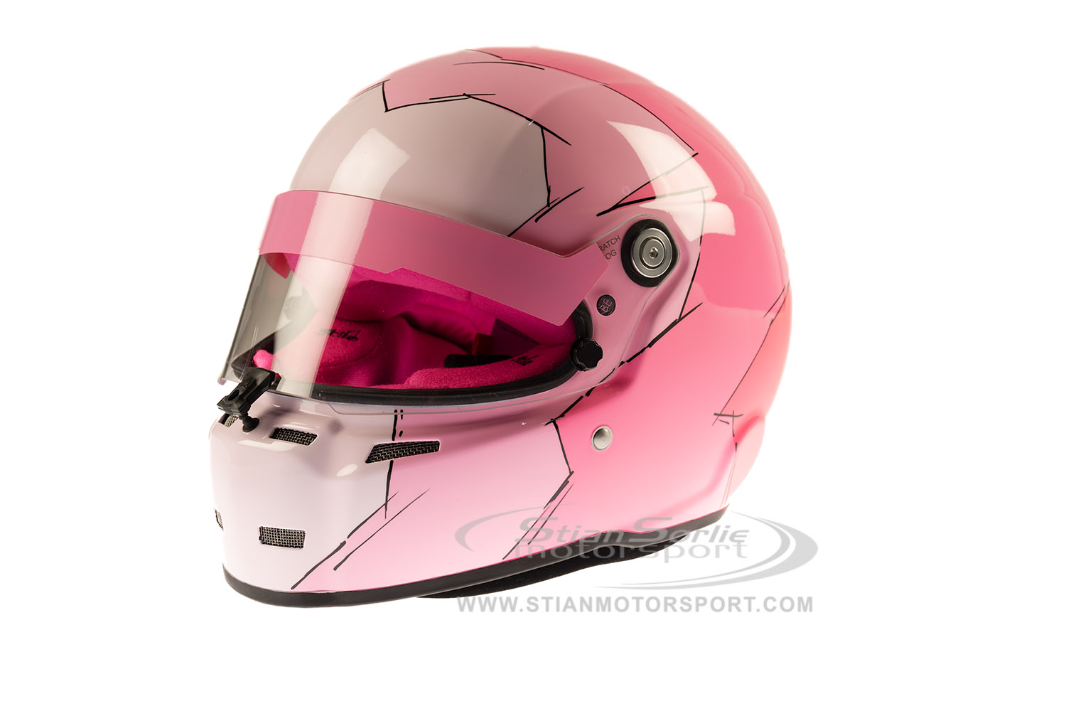 Hjelm Stilo ST5 CMR Stian Paulsen Design Snell Str S(55cm) - Rosa