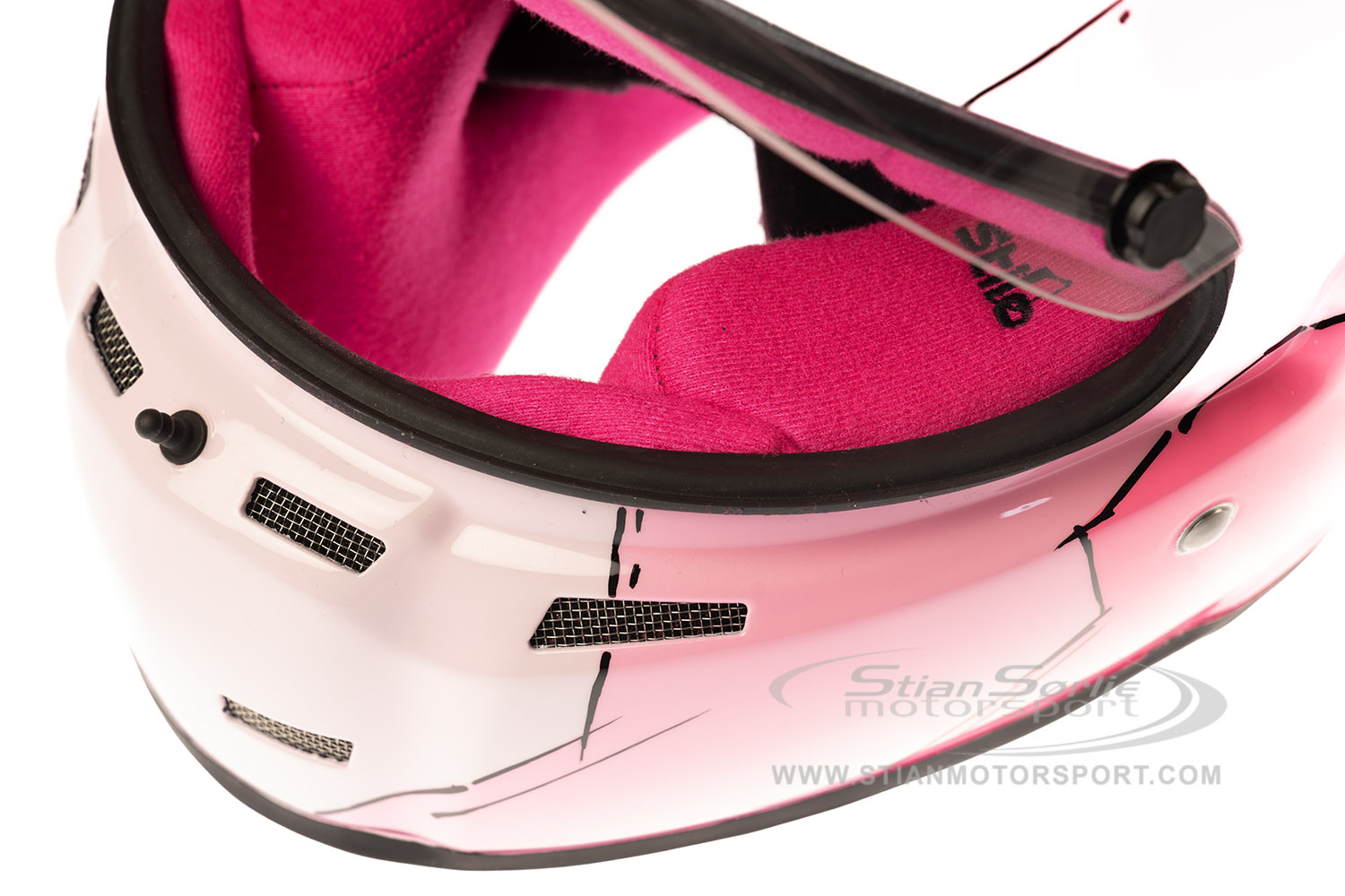 Hjelm Stilo ST5 CMR Stian Paulsen Design Snell Str S(55cm) - Rosa - Bilde 6