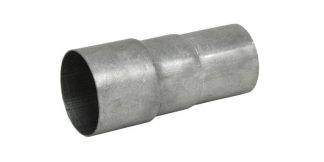 Eksosreduseringsrør, 3-trinns, 89/80/76mm, Rustfritt
