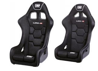 Stol OMP WRC-R FIA Sort Godkjent til 31.12.2031