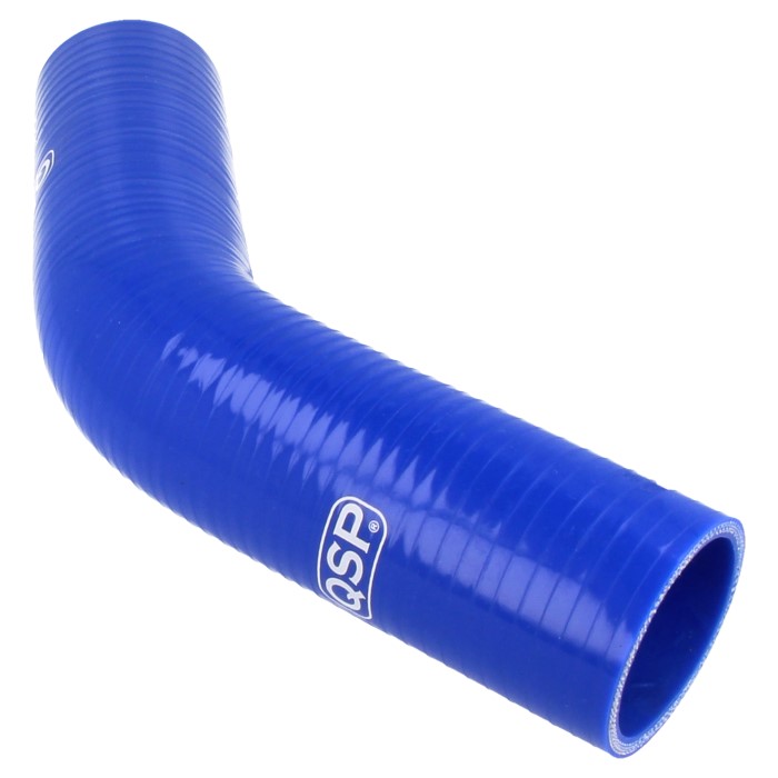 Silikon Kobling 45° Blå