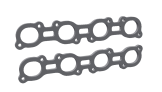 Eksosmanifold-flenser BMW M60/M62 – ulegert stål, 10mm - Bestillingsvare