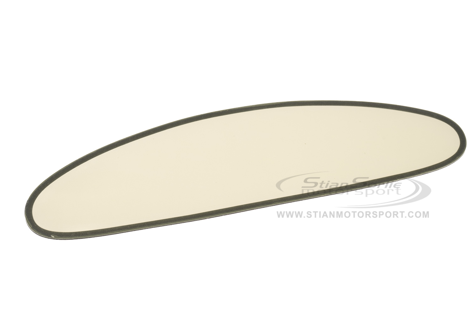 Antidugg skjold m.kantlim for Arai CK-6 visir 306x102mm view 1