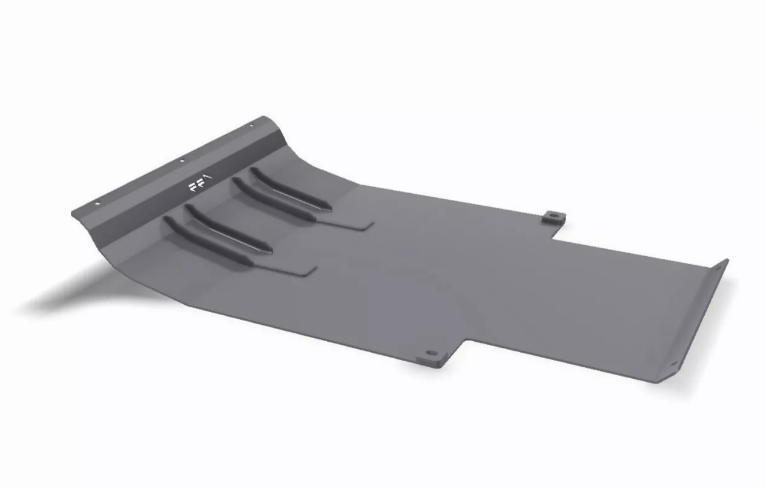 Beskyttelsesplate (skid plate) Lang for motor og girkasse – Volvo 740 / 940 - Bestillingsvare