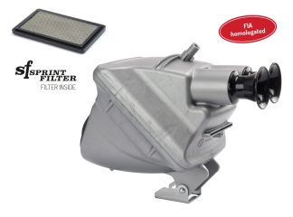 Lydboks Booster KG m/luftfilter 30mm inntak inkl. rain deksel