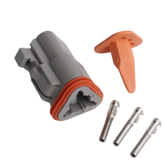 Elstikk 3-Pin DT serie (Han)