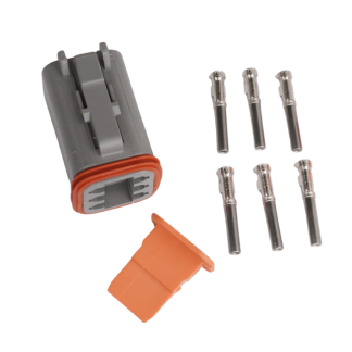 Elstikk 6-Pin DT serie (Han)