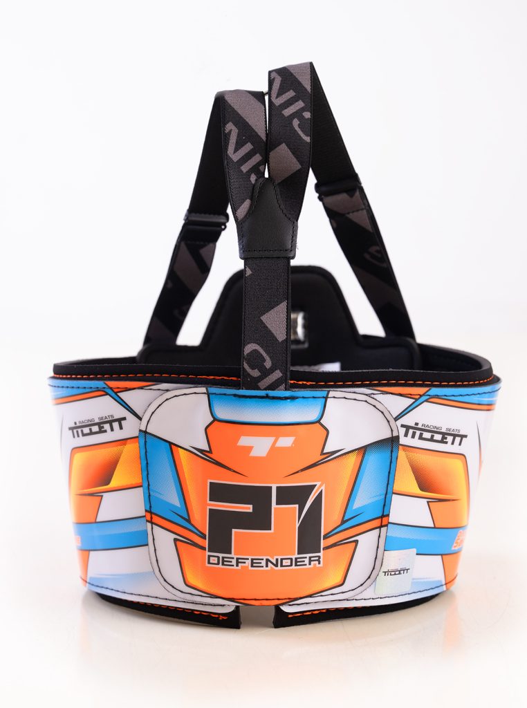 Ribbensbeskytter Tillett P1 Defender CIK-FIA Godkjent Custom - Bestillingsvare