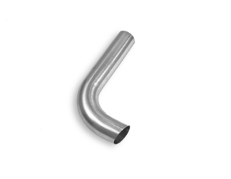 Eksosrør 2 1/2" (63mm) 90°, R100, Rustfritt