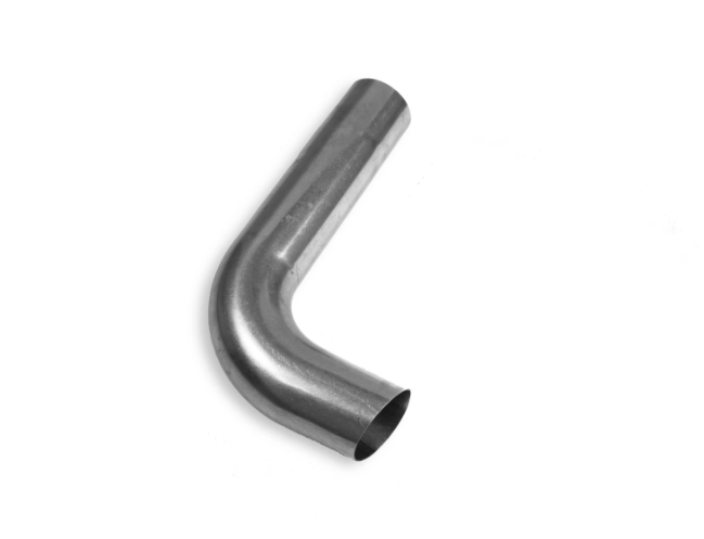 Eksosrør 3" (76mm) 90°, R95, Rustfritt