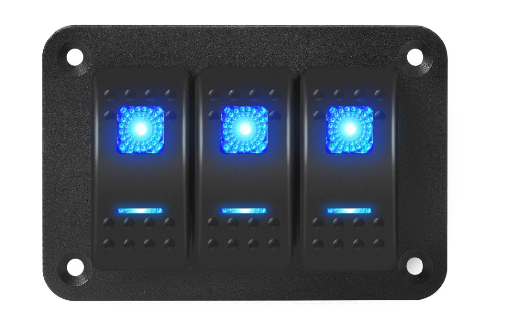 Bryterpanel 3 i 1 12V