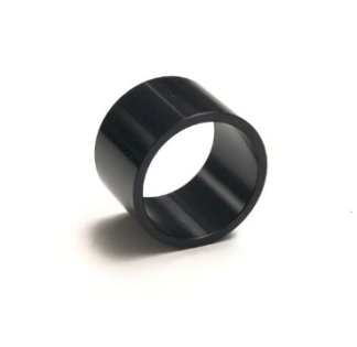 Hjuldistanse 25x20mm, sort, Kart Republic