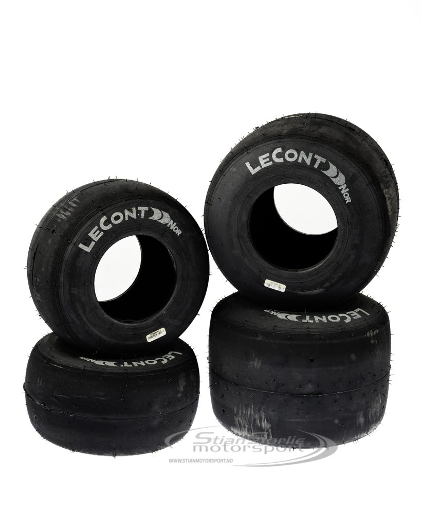 LeCont LH03 Sliks sett til Jr125, X30, Rotax, og OK Jr