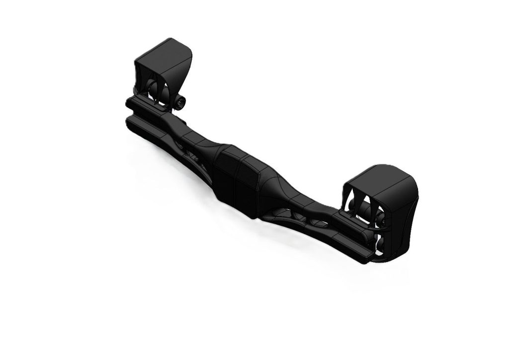 Bakspoiler EuroStar Kart Republic og Falcon 950 Minikart CIK Anti-Luanch System