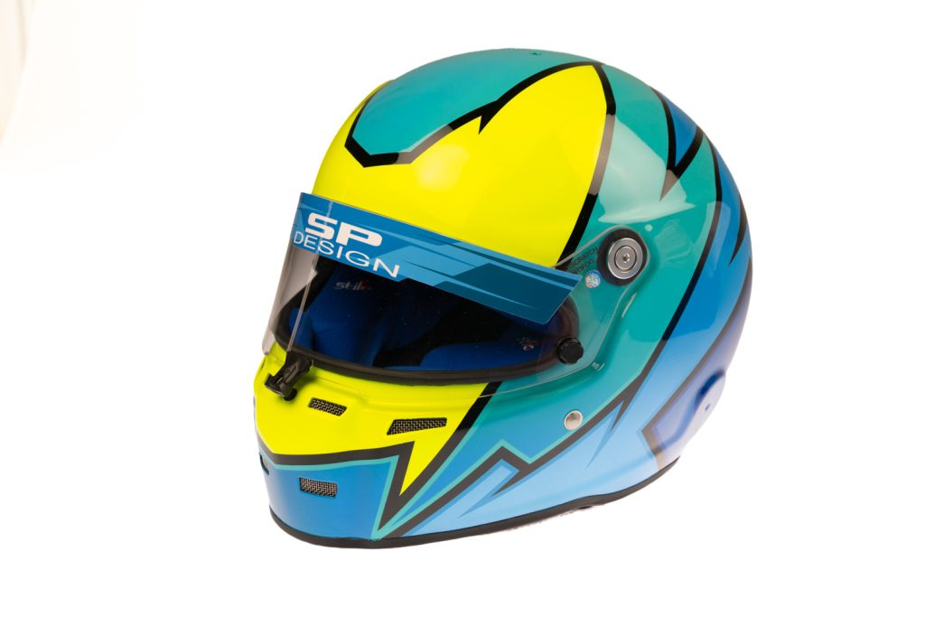 Hjelm Stilo ST5 CMR Stian Paulsen Design Snell Str M(57cm) - Blå