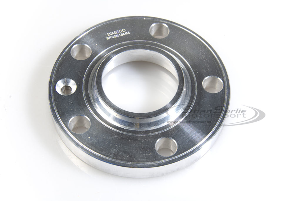 Spacer 5x120 BMW. 18mm tykk (72,6mm CB Felg, 72,6mm CB Nav) - Bestillingsvare