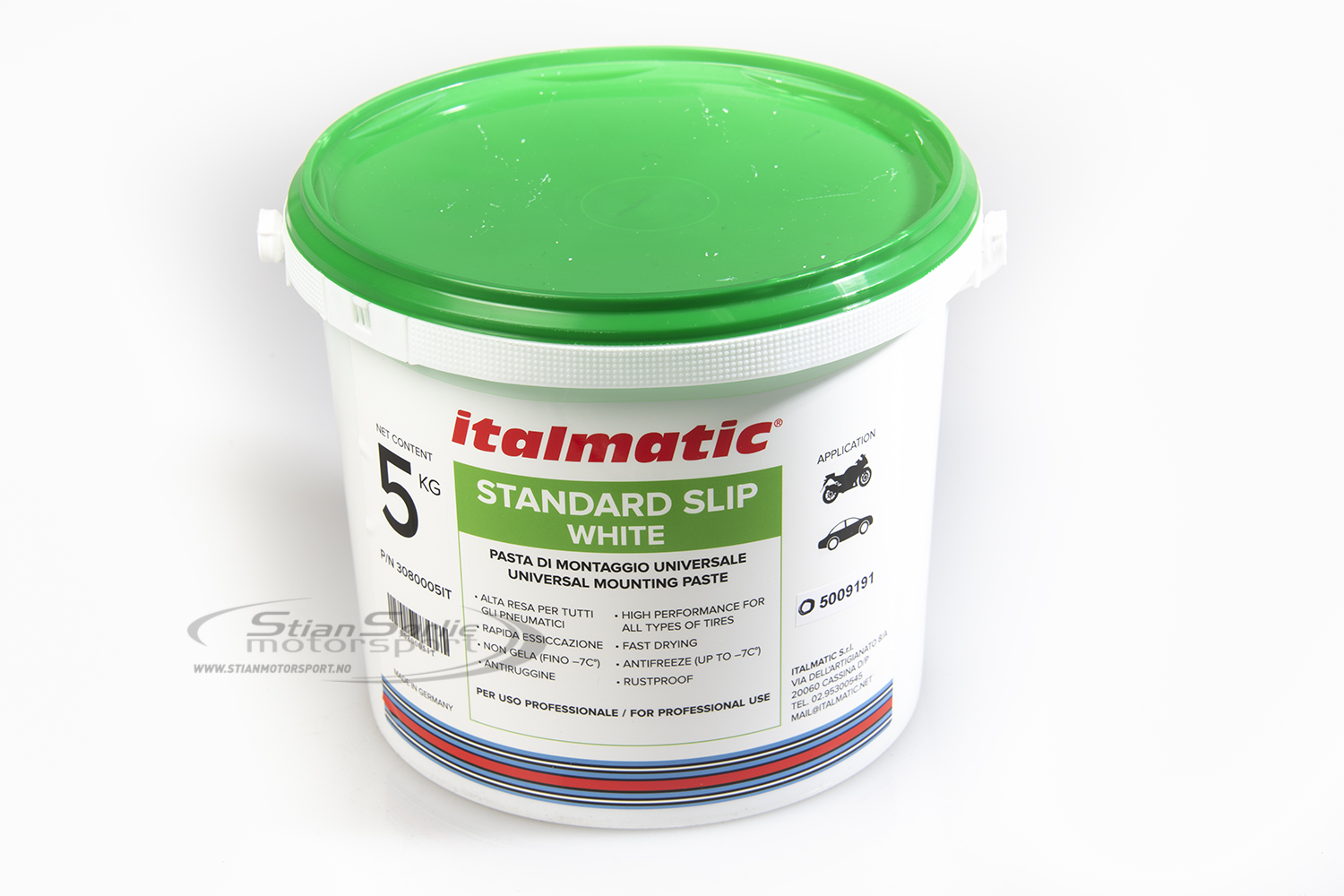 Monteringspasta PV White for felg, 5 kg
