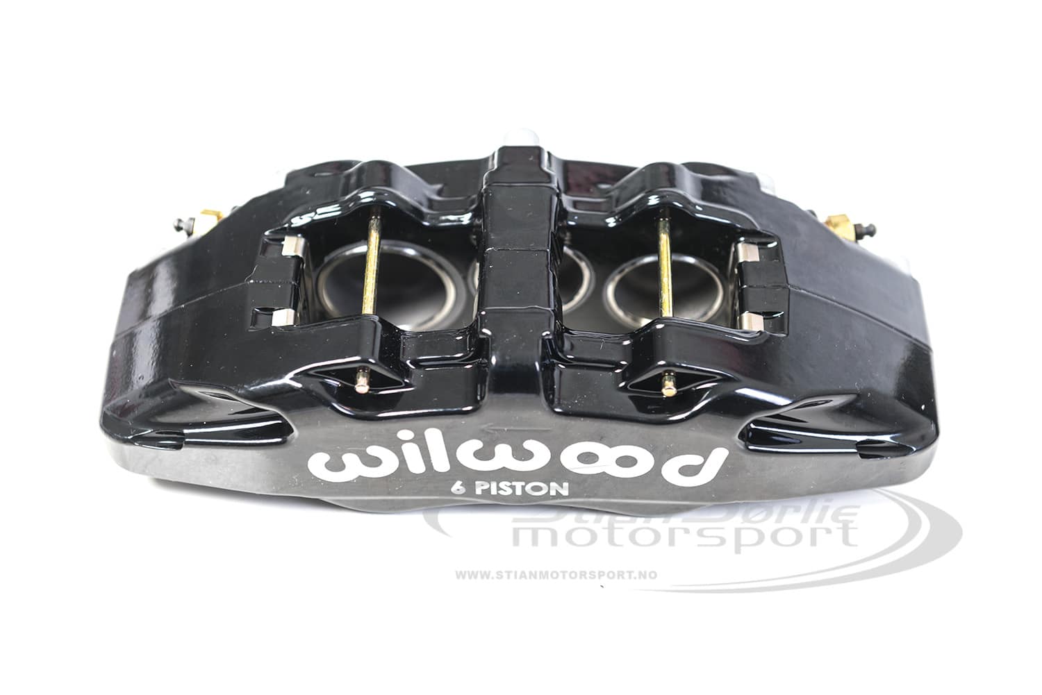 Bremsecaliper WILWOOD, 6-Stemplet, DYNAPRO, Lug Mount, Venstre, Pad: 6712, Sort - Bestillingsvare