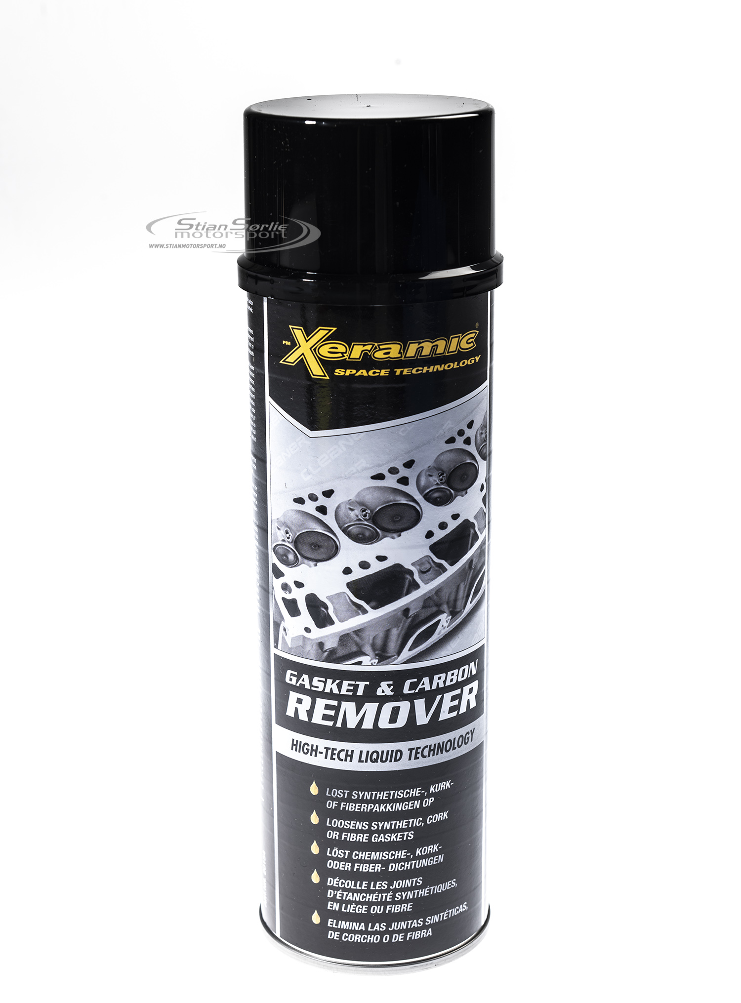 Xeramic Pakning- og Sotfjerner 500ml # PM Xeramic Gasket & Carbon Remover